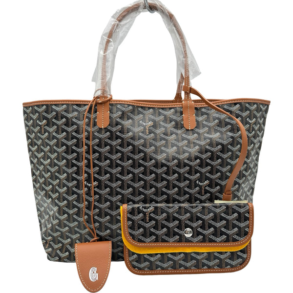 ゴヤール GOYARD サンルイPM ブラック ゴヤールディンキャンバス