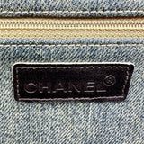 シャネル CHANEL 2.55チョコバーチェーンショルダー ブラウン/ブルー シルバー金具 レザー/デニム レディース ショルダーバッグ