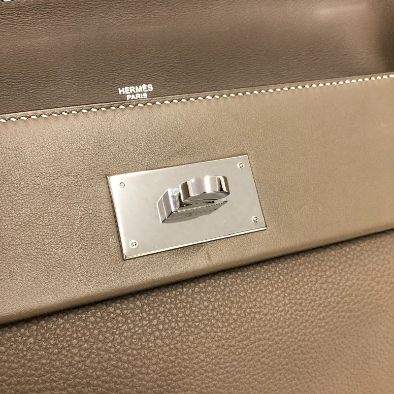 エルメス HERMES ヴァンキャトル29 Z刻印 エトゥープ シルバー金具 ...