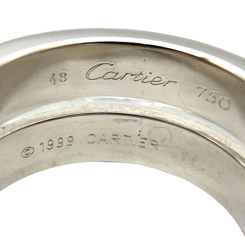 カルティエ Cartier パリリング #48(8号) K18WG ジュエリー | 中古 ...