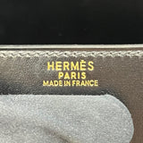 エルメス HERMES ケリー32 外縫い □B刻印 ブラック ゴールド金具 ボックスカーフ レディース ハンドバッグ