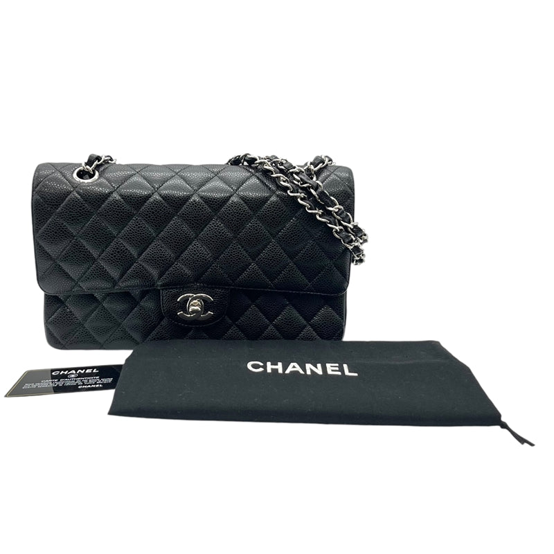 シャネル CHANEL マトラッセ25 ブラック シルバー金具 キャビアスキン レディース ショルダーバッグ | 中古ブランドリユースショップ  OKURA(おお蔵)