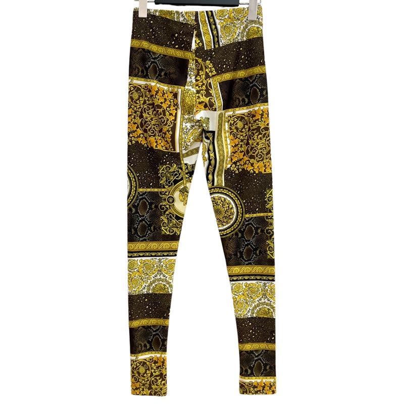 ヴェルサーチ VERSACE 総柄 レギンスパンツ A83807 36(約Sサイズ
