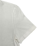 ドルチェ＆ガッバーナ Dolce & Gabbana ロゴ刺繡レースネックTシャツ F8M72T ホワイト コットン レディース 半袖Ｔシャツ