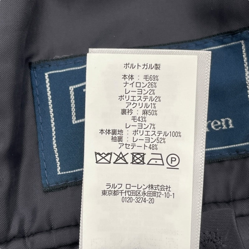 ラルフローレン RALPH LAUREN POLO RALPH LAUREN ウールチェスターコート ネイビー ウール メンズ その他アウター