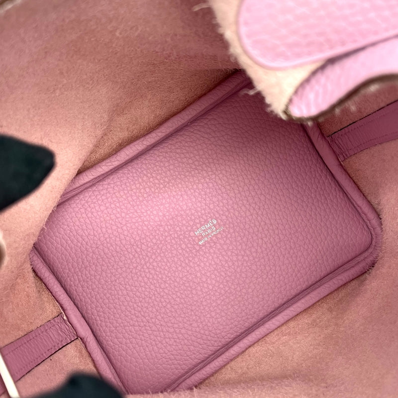 エルメス HERMES ピコタンロックPM B刻印 モーヴシルベストル シルバー金具 トリヨンクレマンス レディース ハンドバッグ