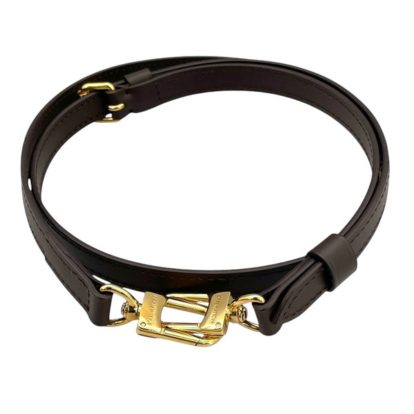 ルイ・ヴィトン LOUIS VUITTON ストラップ J00276 ブラウン レザー ユニセックス ショルダーストラップ