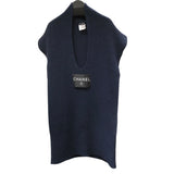 シャネル CHANEL ロゴラベル Uネックカシミヤニットワンピース P32448 カシミヤ レディース ワンピース