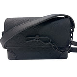 ルイ・ヴィトン LOUIS VUITTON スティーマー・ウェアラブルウォレット M81746 ブラック トリヨンレザー メンズ ショルダーバッグ