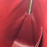 エルメス HERMES エスカパーダ □F刻印 ルージュアッシュ ゴールド金具 ボックスカーフ レディース ハンドバッグ