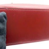 エルメス HERMES エスカパーダ □F刻印 ルージュアッシュ ゴールド金具 ボックスカーフ レディース ハンドバッグ