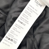 セリーヌ CELINE ロゴフーデッド チェックシャツ ジャケット 2W68A089L ベージュ ウール メンズ その他アウター