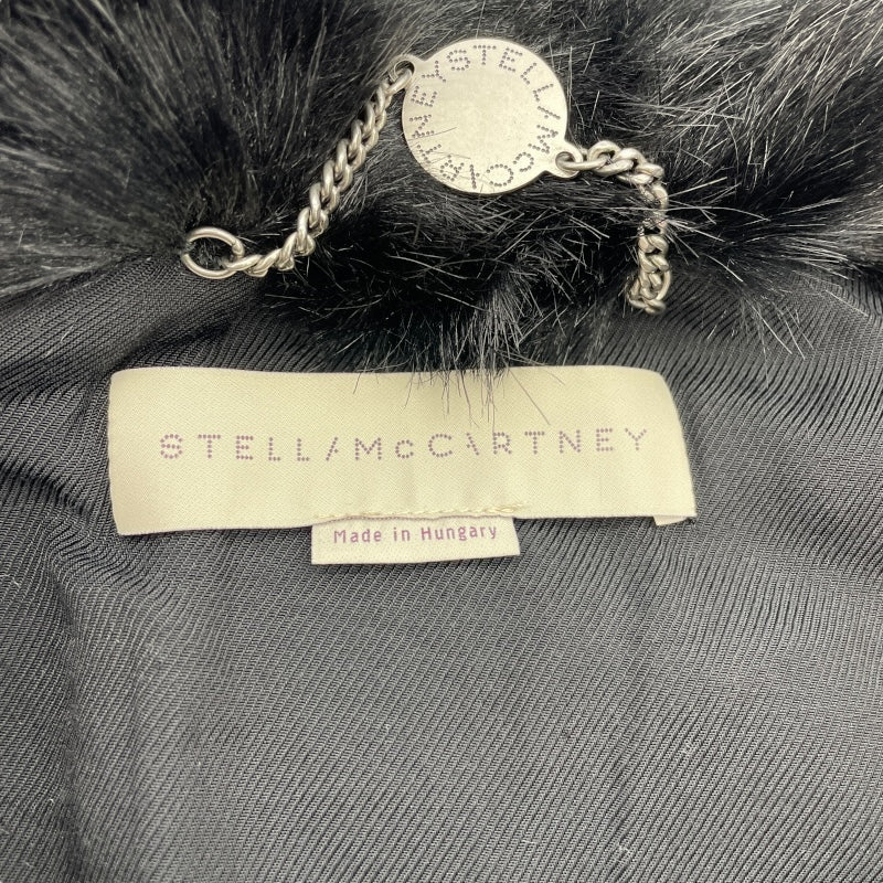 ステラ・マッカートニー STELLA McCARTNEY フェイクファーコート ブラック フェイクファー レディース その他アウター