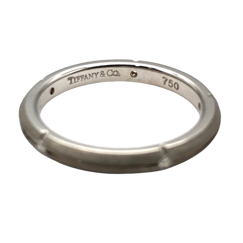 ティファニー TIFFANY＆CO ストリーメリカリング 5Pダイヤリング K18WG/ダイヤモンド ジュエリー