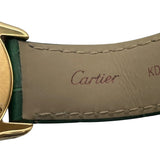 カルティエ Cartier サントス ロンド アビエーターM WM400151 ホワイト K18PG クオーツ レディース 腕時計