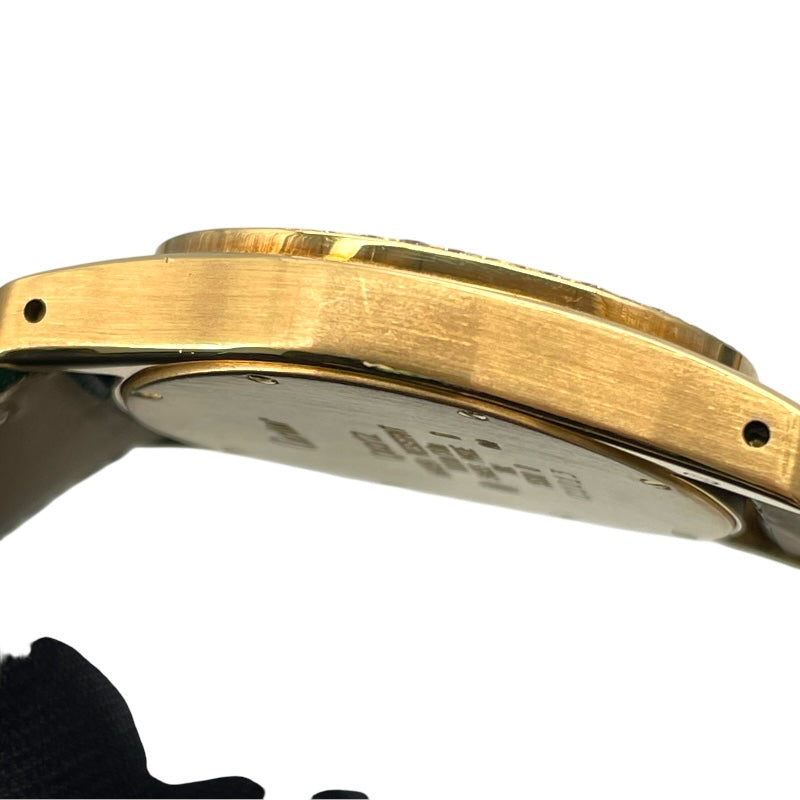 カルティエ Cartier サントス ロンド アビエーターM WM400151 ホワイト K18PG クオーツ レディース 腕時計