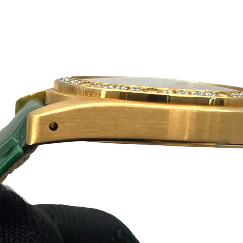 カルティエ Cartier サントス ロンド アビエーターM WM400151 ホワイト K18PG クオーツ レディース 腕時計
