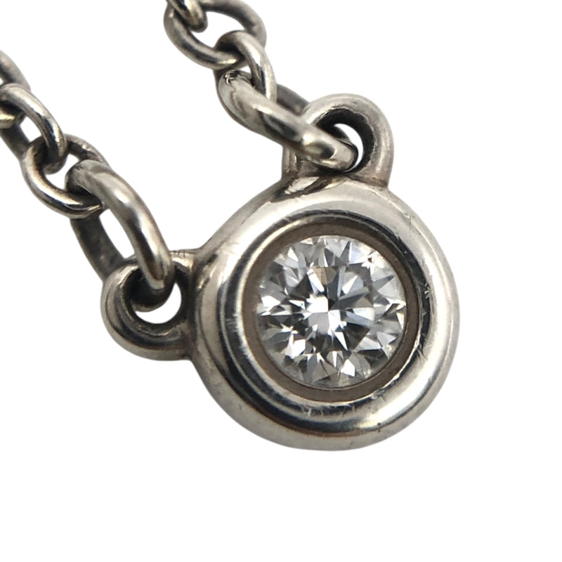ティファニー TIFFANY＆CO バイザヤードネックレス SV925/ダイヤモンド ジュエリー