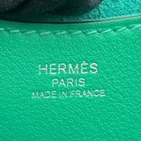 エルメス HERMES インザループ18 モノクローム K刻印 ミント トリヨンクレマンス レディース ハンドバッグ