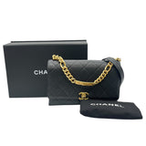 シャネル CHANEL マトラッセ チェーンフラップバッグ AS2764 ブラック ゴールド金具 キャビアスキン レディース ショルダーバッグ