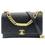 シャネル CHANEL マトラッセ チェーンフラップバッグ AS2764 ブラック ゴールド金具 キャビアスキン レディース ショルダーバッグ