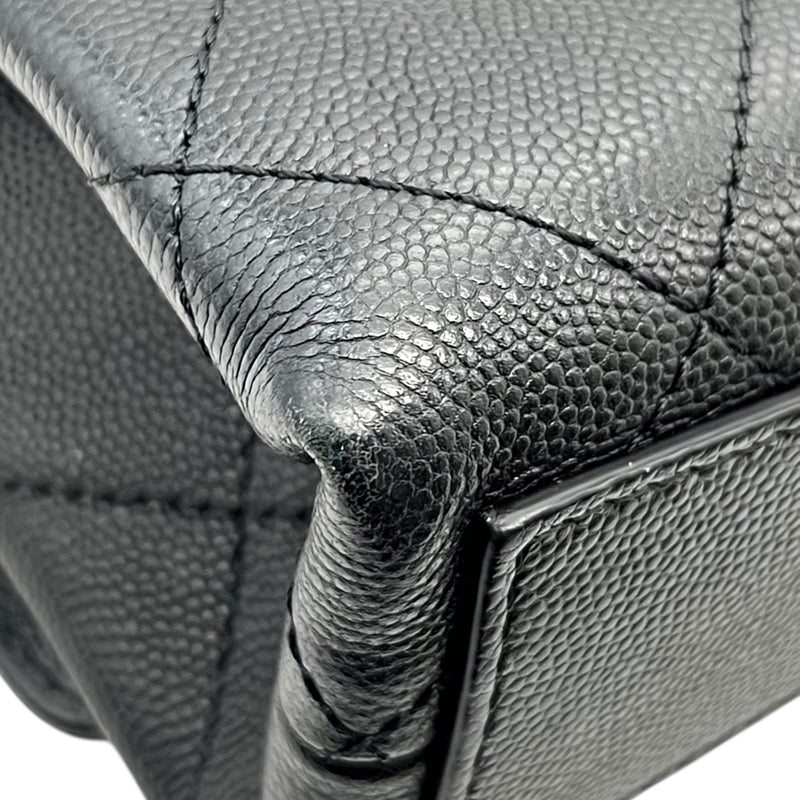 シャネル CHANEL マトラッセ チェーンフラップバッグ AS2764 ブラック ゴールド金具 キャビアスキン レディース ショルダーバッグ