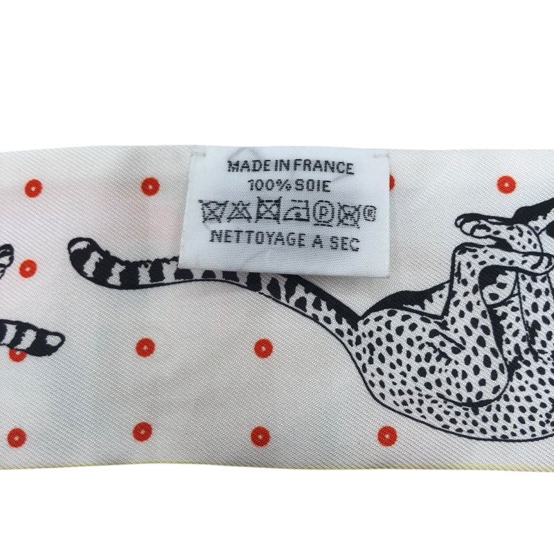 エルメス HERMES ツイリー GUEPARDS BANDANA マルチカラー