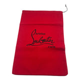 クリスチャン・ルブタン Christian louboutin オープントゥサンダル ネイビー×ブラック PVC レディース サンダル