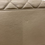 シャネル CHANEL マトラッセ チェーントート ベージュ×クレージュ ゴールド金具 ラムスキン レディース トートバッグ
