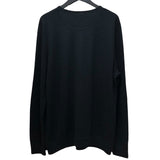 クロムハーツ CHROME HEARTS CHプラスパッチ 長袖ニットシャツ ブラック カシミヤ メンズ ニット