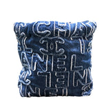 シャネル CHANEL CHANEL22ミニ AS3980 ブルー SV金具 デニム レディース ショルダーバッグ