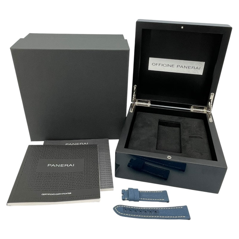 パネライ PANERAI ラジオミール 1940 3デイズ アッチャイオ PAM00933 ブルー SS 自動巻き メンズ 腕時計