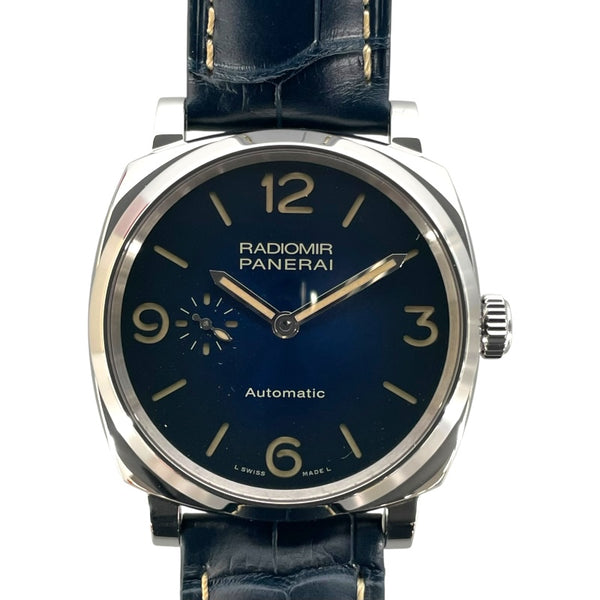 パネライ PANERAI ラジオミール 1940 3デイズ アッチャイオ PAM00933 ブルー SS 自動巻き メンズ 腕時計