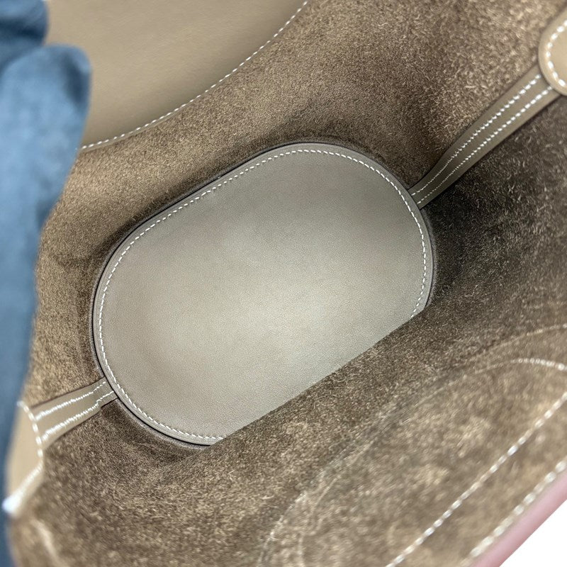 エルメス HERMES インザループ 18 B刻印 エトゥープ シルバー金具 トリヨン/スイフト レディース ハンドバッグ