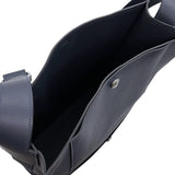 エルメス HERMES カバッシュ W刻印 ブルーニュイ シルバー金具 エヴァ―グレイン ユニセックス ショルダーバッグ