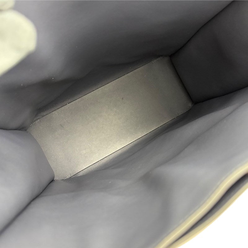 エルメス HERMES カバッシュ W刻印 ブルーニュイ シルバー金具 エヴァ―グレイン ユニセックス ショルダーバッグ