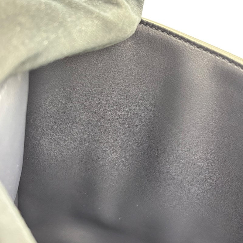 エルメス HERMES カバッシュ W刻印 ブルーニュイ シルバー金具 エヴァ―グレイン ユニセックス ショルダーバッグ