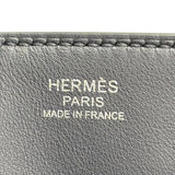 エルメス HERMES カバッシュ W刻印 ブルーニュイ シルバー金具 エヴァ―グレイン ユニセックス ショルダーバッグ