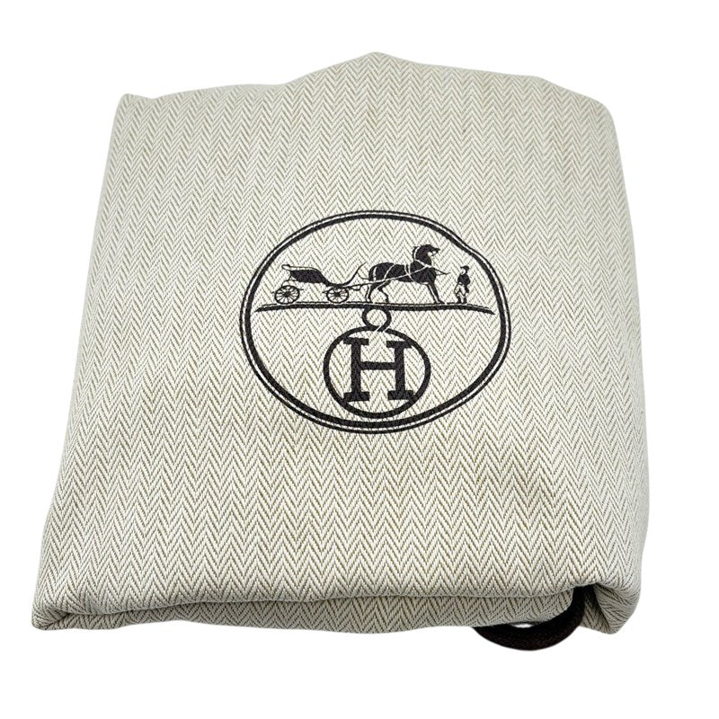 エルメス HERMES カバッシュ W刻印 ブルーニュイ シルバー金具 エヴァ―グレイン ユニセックス ショルダーバッグ