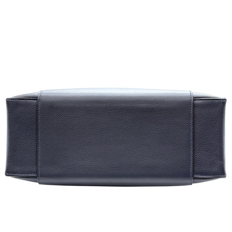 エルメス HERMES カバッシュ W刻印 ブルーニュイ シルバー金具 エヴァ―グレイン ユニセックス ショルダーバッグ