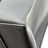 エルメス HERMES カバッシュ W刻印 ブルーニュイ シルバー金具 エヴァ―グレイン ユニセックス ショルダーバッグ