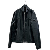 プラダ PRADA トライアングルロゴナイロンジャケット 2023年 SGN998 ブラック ナイロン メンズ ナイロンジャケット