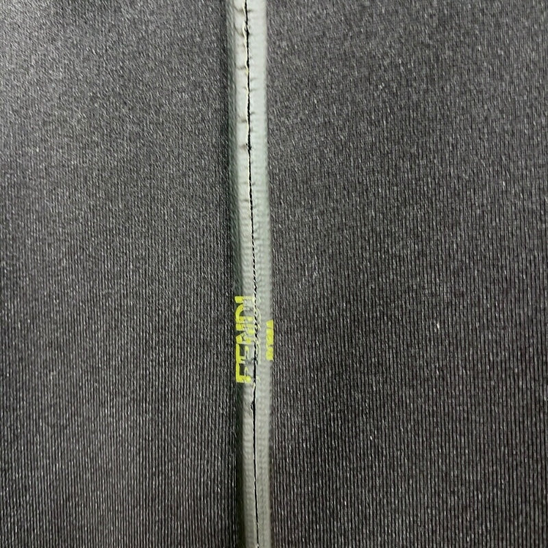 フェンディ FENDI ロゴジップパーカー　2020年AA FAF525 ブラック/イエロー ナイロン メンズ パーカー