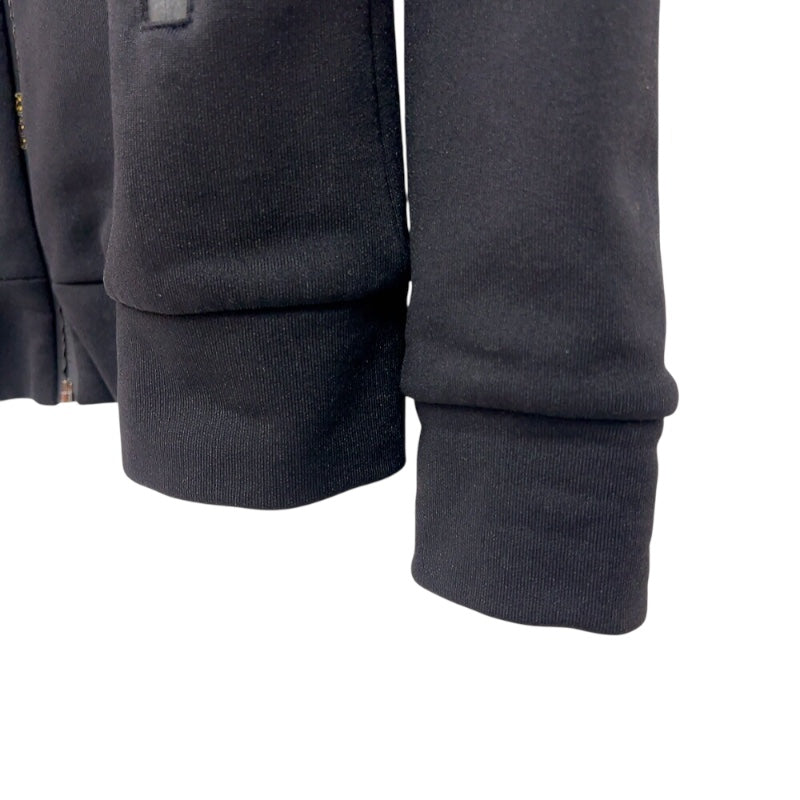 フェンディ FENDI ロゴジップパーカー　2020年AA FAF525 ブラック/イエロー ナイロン メンズ パーカー