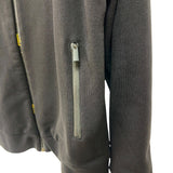 フェンディ FENDI ロゴジップパーカー　2020年AA FAF525 ブラック/イエロー ナイロン メンズ パーカー