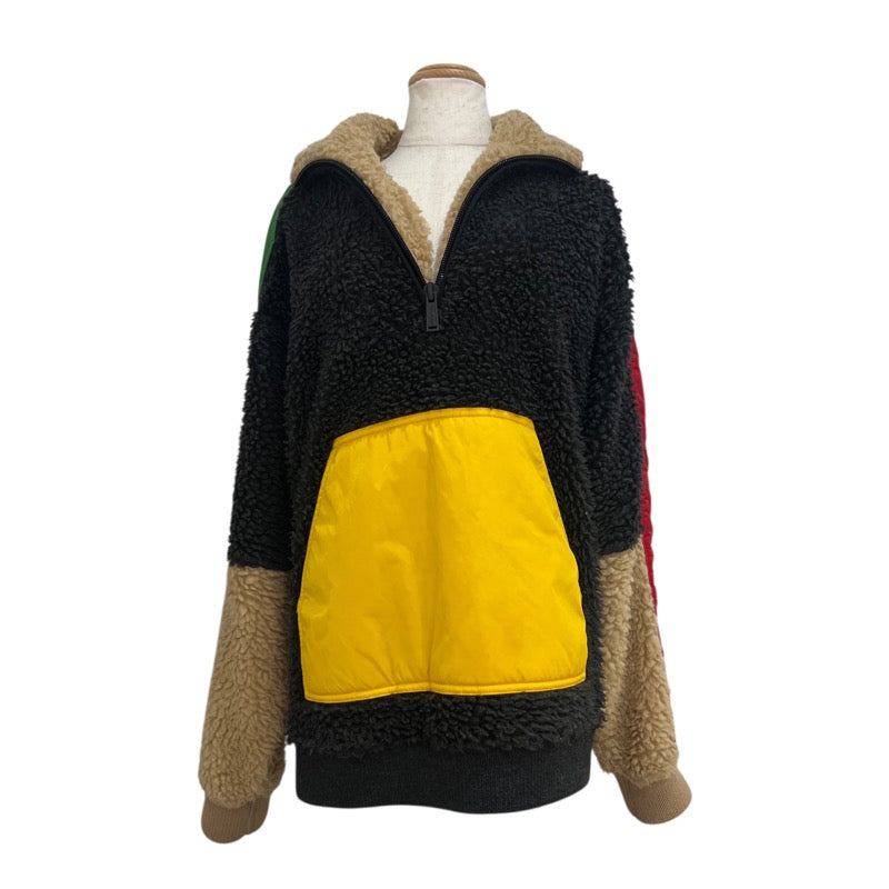 ディースクエアード DSQUARED ボアフリースパーカー マルチカラー ポリエステル メンズ その他アウター