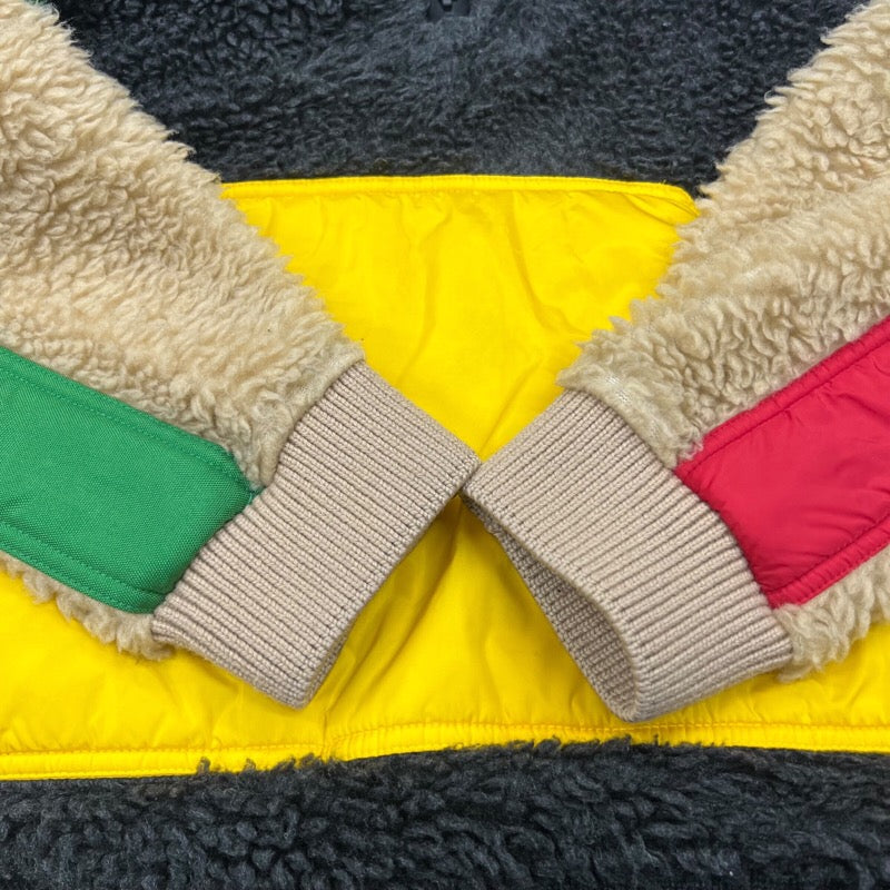 ディースクエアード DSQUARED ボアフリースパーカー マルチカラー ポリエステル メンズ その他アウター