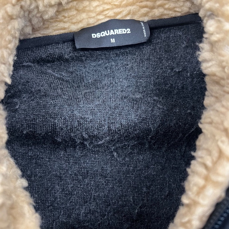 ディースクエアード DSQUARED ボアフリースパーカー マルチカラー ポリエステル メンズ その他アウター