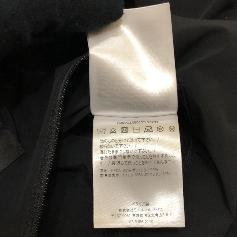 モンクレール MONCLER CHOUX テーラードジャケット ブラック ナイロン メンズ テーラードジャケット