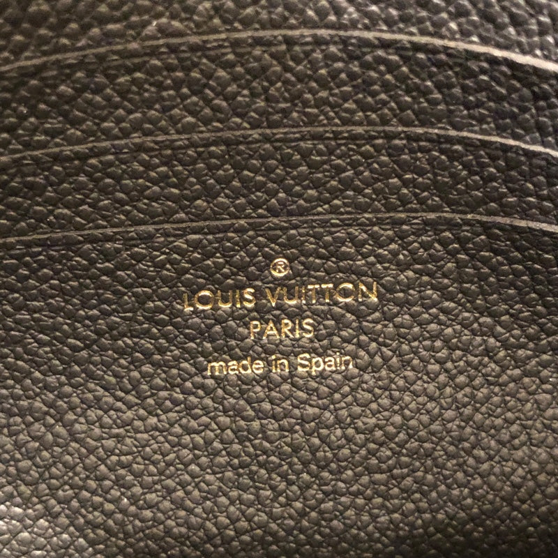 ルイ・ヴィトン LOUIS VUITTON ウォレット オン チェーン･アイビー M82154 ノワール モノグラム・アンプラント レディース ショルダーバッグ